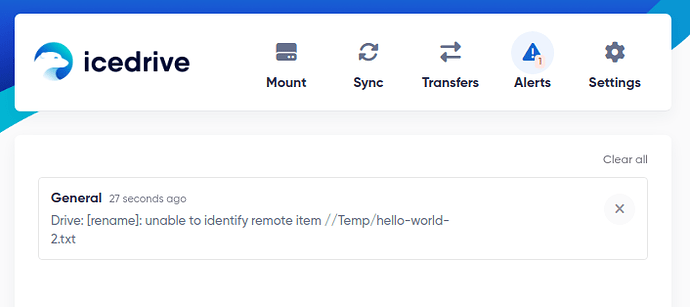 icedrive-unable-to-identify